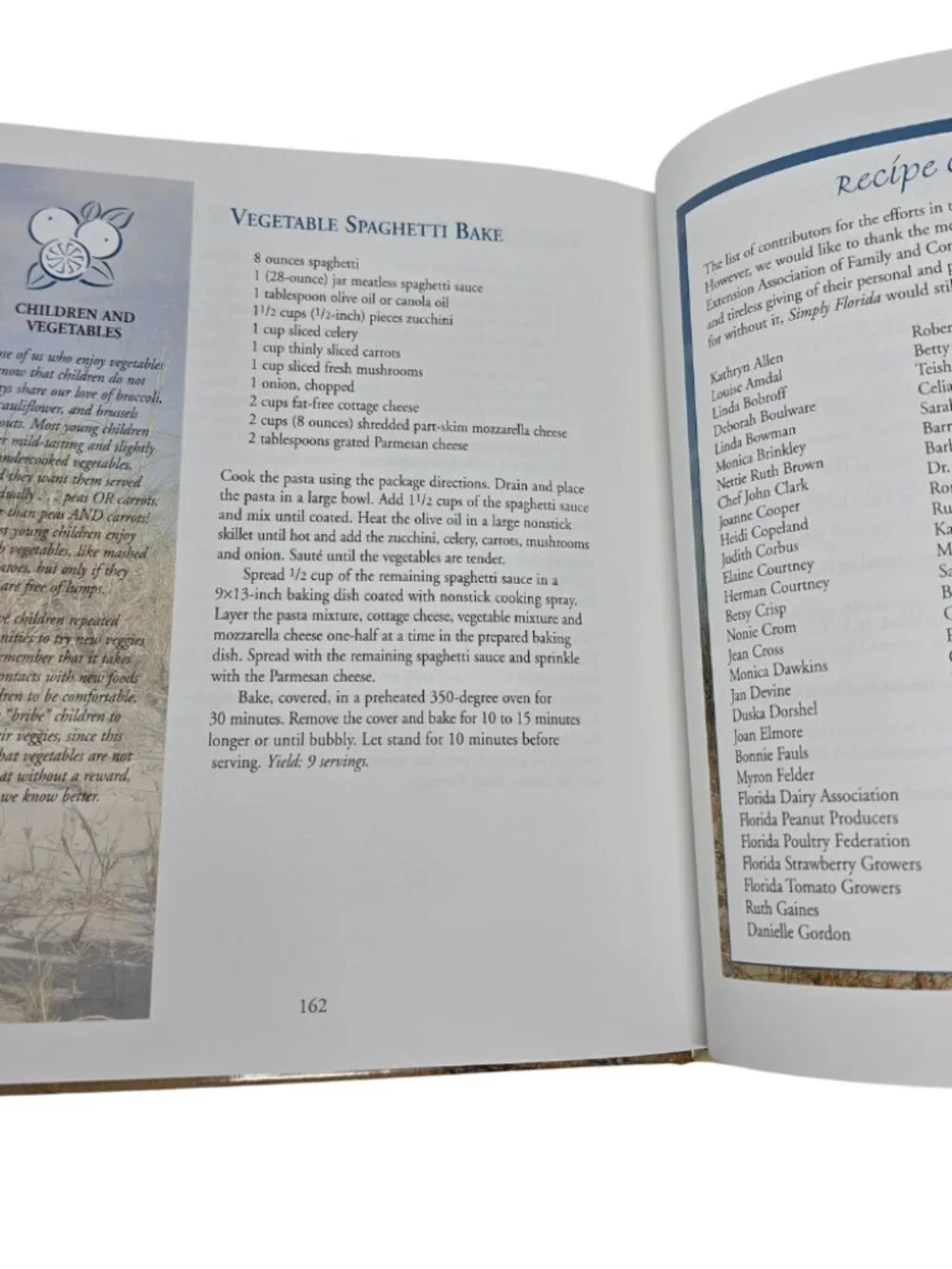 UF Extension Simply Florida Taste of Flavors Sunshine State Regional Cookbook